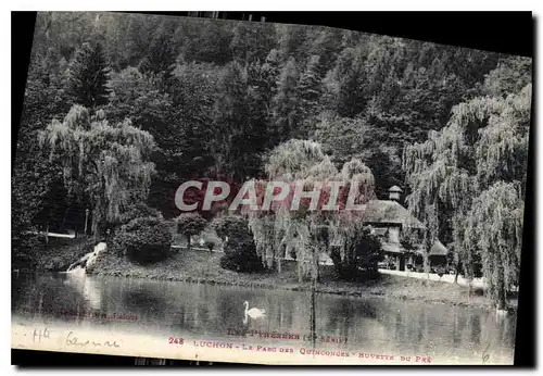 Ansichtskarte AK Les Pyrenees Luchon Le Parc des Quinconces