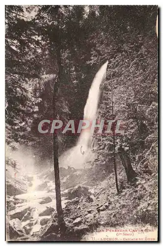 Cartes postales Les Pyrenees Centrales Luchon Cascade du Coeur