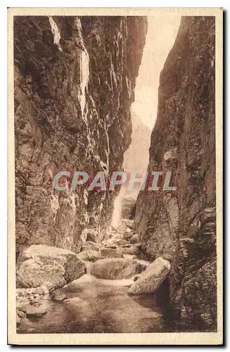 Ansichtskarte AK Env de Luchon La Vallee du Lu La rue d'enfer