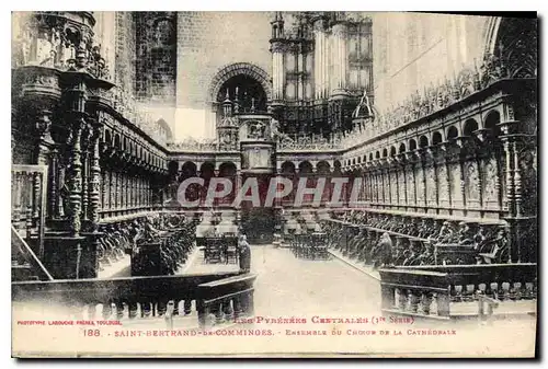 Ansichtskarte AK Les Pyrenees Centrales Saint Bertrand de Comminges Ensemble du Choeur de la Cathedrale Orgue