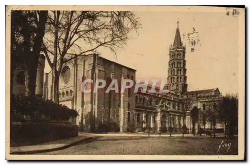 Ansichtskarte AK Toulouse Haute Garonne L'Eglise St Sernin constr du XI au XIII siecle