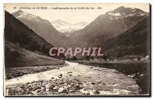 Ansichtskarte AK Environs de Luchon vue d'ensemble de la Vallee du Lys