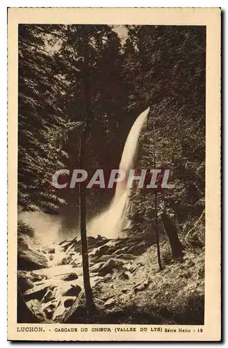 Ansichtskarte AK Luchon Cascade du Choeur vallee du Lys