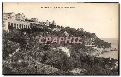 Cartes postales Nice Un coin du Mont Boron