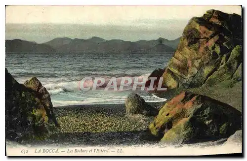 Cartes postales La Bocca Les Rochers et l'Esterel