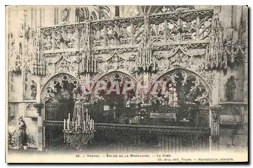 Cartes postales Troyes Eglise de la Madeleine Le Jube