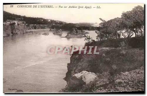 Ansichtskarte AK Corniche de l'Esterel Vue sur Antheor