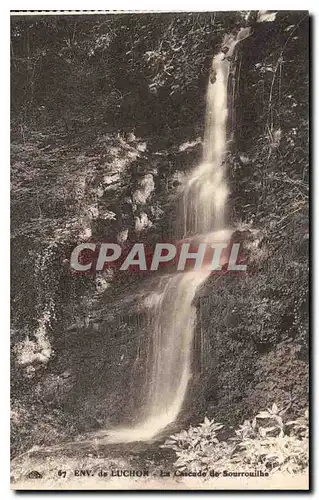 Ansichtskarte AK Env de Luchon La Cascade de Sourrouilhe