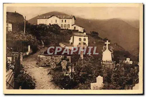 Cartes postales Types Basques Cimetiere et vieilles Tombeau Basques