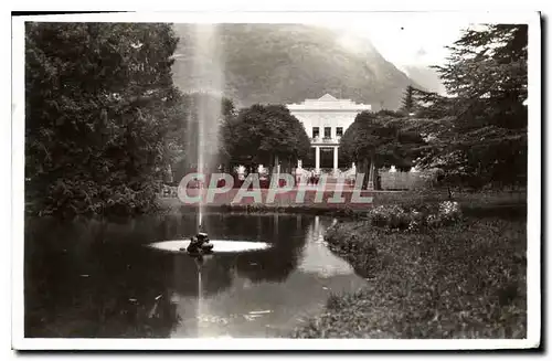 Ansichtskarte AK Luchon Le Parc et le Casino