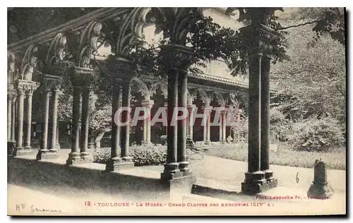 Ansichtskarte AK Toulouse Le Musee Grand Cloitre des Augustins