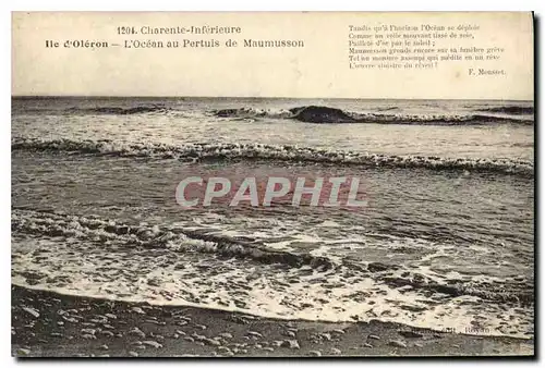 Cartes postales Charente Inferieure Ile d'Coleron au Pertuis de Maumusson