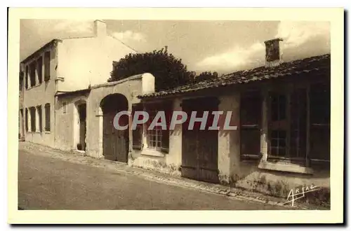 Ansichtskarte AK Ile d'Oleron Saint Pierre Les maisons des Aieules de Pierre Loti