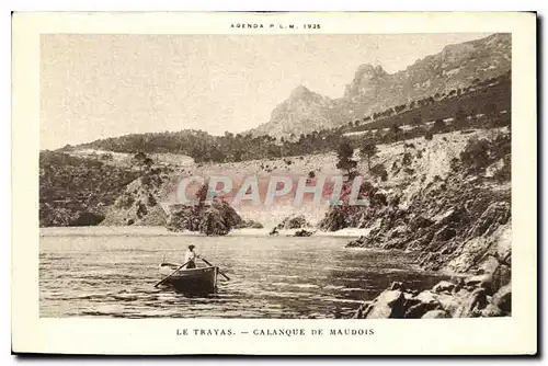 Ansichtskarte AK Le Trayas Calanque de Maudois