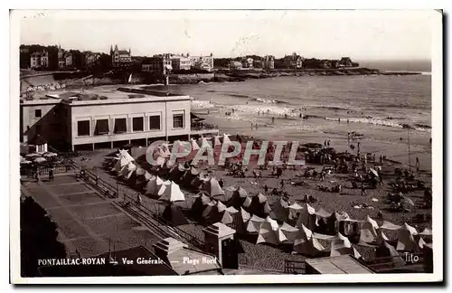 Cartes postales Pontaillac Royan Vue Generale