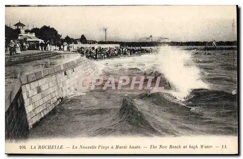 Cartes postales La Rochelle La Nouvelle Plage a Maree haute