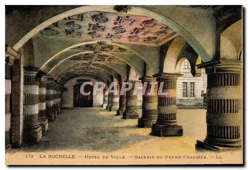 Cartes postales La Rochelle Hotel de Ville Galerie du Rez de Chaussee