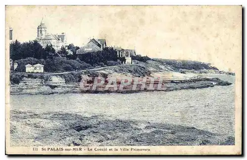 Cartes postales St Palais sur Mer Le Concie et la Villa Primavera