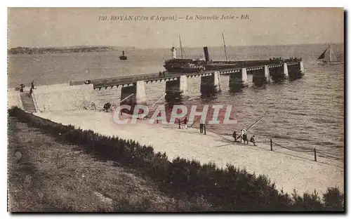 Ansichtskarte AK Royan Cote d'Argent La Nouvelle Jetee Bateau