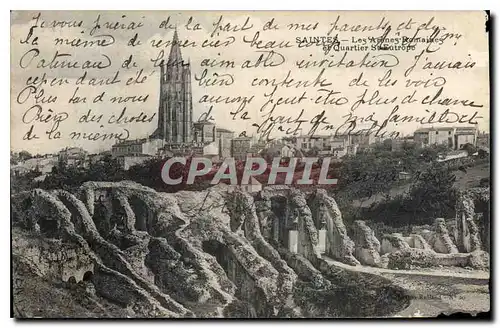 Cartes postales Saintes Les Arenes Romaines et Quartier St Eutrope