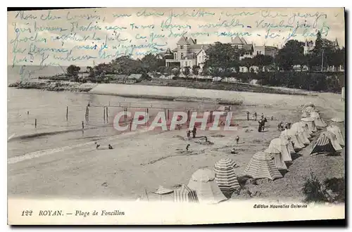 Cartes postales Royan Plage de Foncillon