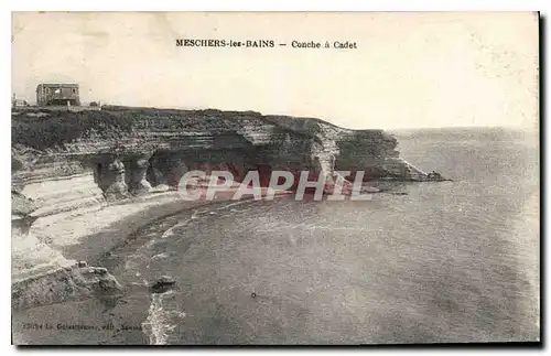 Cartes postales Meschers les Bains Conche a Cadet