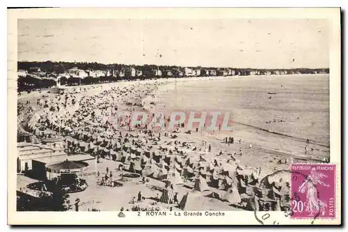 Cartes postales Royan La Grande Conche