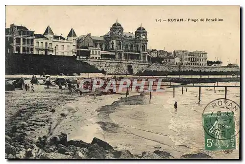 Cartes postales Royan Plage de Foncillon