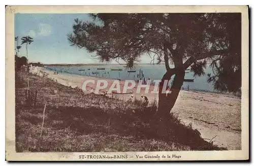 Cartes postales St Trojan les Bains Vue Generale de la Plage