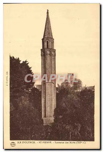 Cartes postales Ile d'Oleron St Pierre Lanterne des Morts
