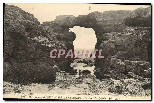 Cartes postales Bureau St Palais Cote d'Argent Le Pont du Diable