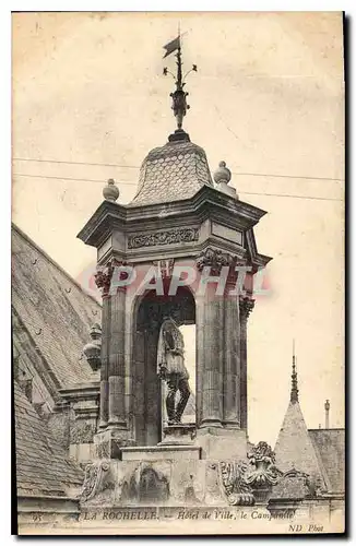 Cartes postales La Rochelle Hotel de Ville le Campanile