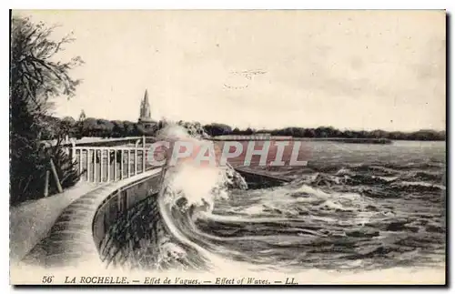 Cartes postales La Rochelle Effet de Vagues
