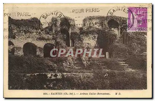 Cartes postales Saintes Ch Inf Arenes Gallo Romaines