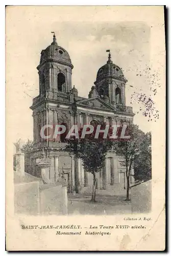 Cartes postales Saint Jean d'Angely Les Tours XVIII siecle Monument historique