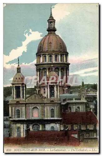 Cartes postales Boulogne sur Mer La Cathedrale