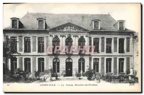 Cartes postales Abbeville Le Musee Boucher de Perthes