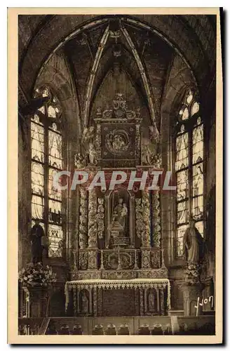 Ansichtskarte AK Saint Thegonnec Finistere Autel de Saint Joseph