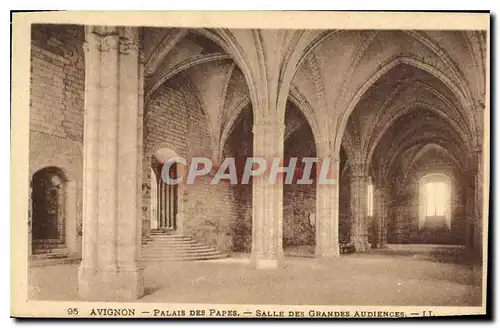 Cartes postales Avignon Palais des Papes Salle des Grandes Audiences