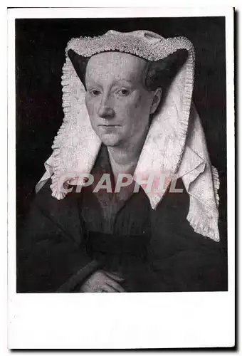 Ansichtskarte AK Portrait de Marguerite Van Eyck par Van Eyck