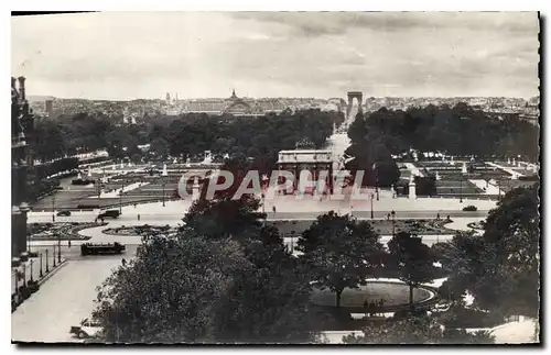 Ansichtskarte AK Paris Panorama sur les Tuileries