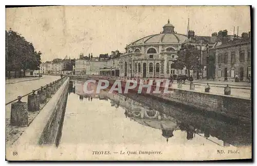 Cartes postales Troyes Le Quai Dampierre