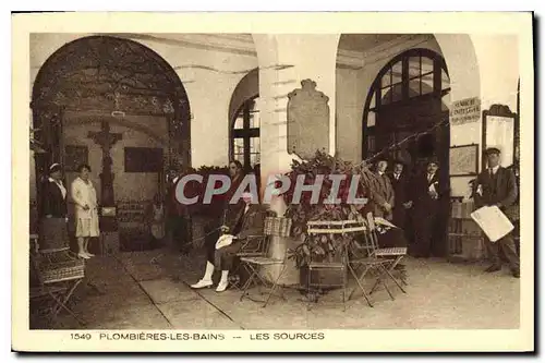 Cartes postales Plombieres les Bains Les Sources