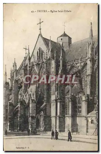 Cartes postales Troyes  Eglise Saint Urbain