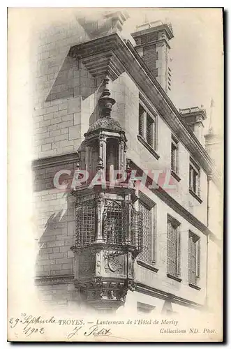 Cartes postales Troyes  Lanterneau de l'Hotel de Marisy Carte precurseur