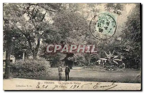 Cartes postales Troyes  Le Jardin du Rocher