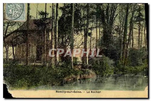 Cartes postales Romilly sur Seine Le Rocher