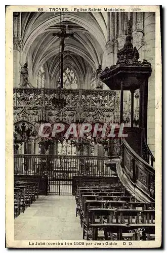 Cartes postales Troyes  Eglise Sainte Madeleine Le Jube