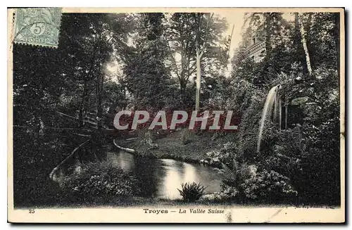 Cartes postales Troyes  La Vallee Suisse