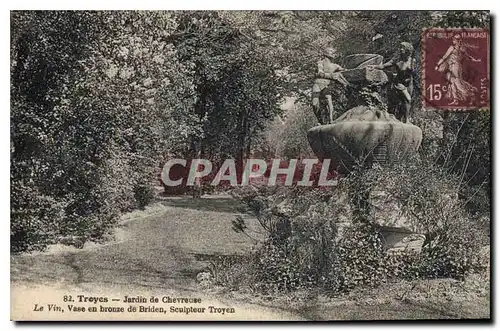 Ansichtskarte AK Troyes  Jardin de Chevreuse